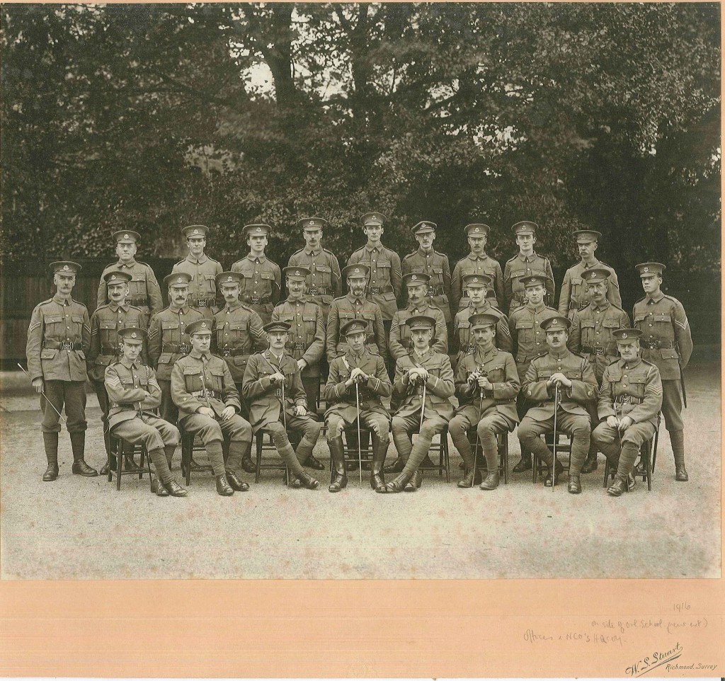 Middlesex Volunteer Reserve 1916
