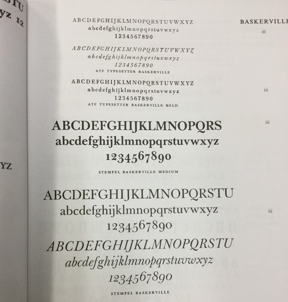 Typefaces 5
