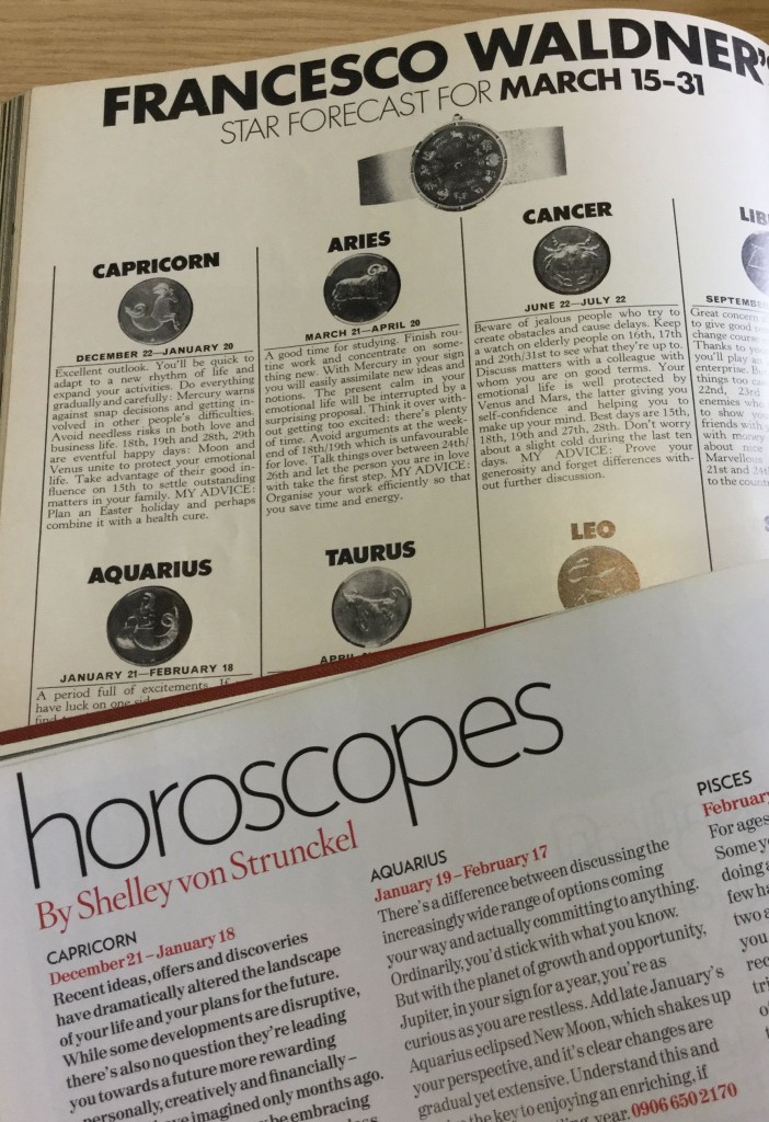 Vogue horoscope
