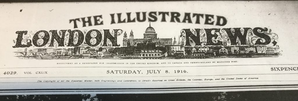 Illustrated London News, 8 July 1916