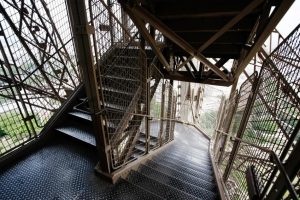 the tower staircase