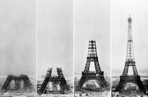 Stages of Eiffel Tower
