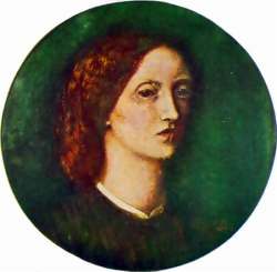 Self-portrait of Elizabeth Siddall