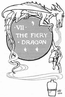 Title illustration for The Fiery Dragon