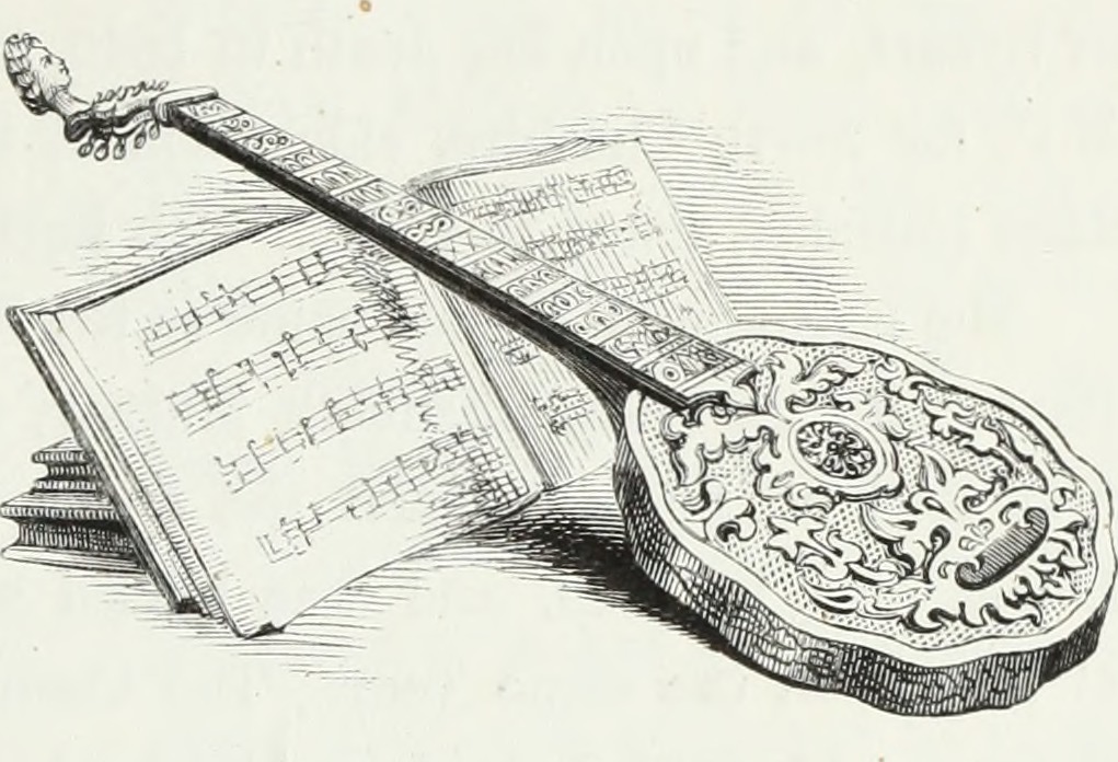 Illustration of a lute