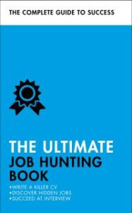 Front cover of the book 'The Ultimate Job Hunting Book.' 