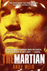 The cover of The Martian by Andy Weir